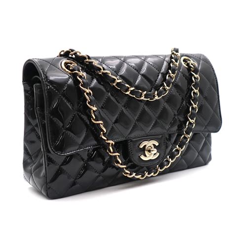 black chanel handbag with white logo|small black quilted chanel bag.